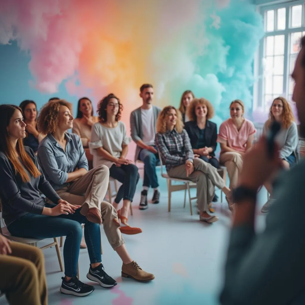 Taller de oratoria en acción